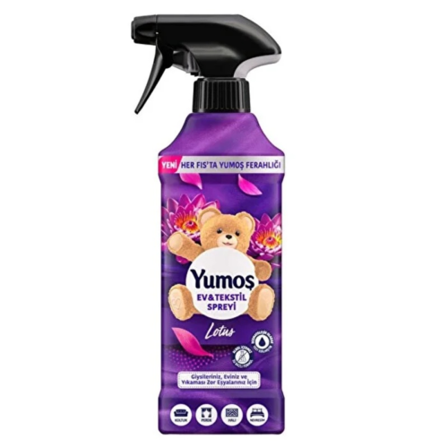 Yumoş Sprey Çamaşır Parfümü450 Ml Lotus