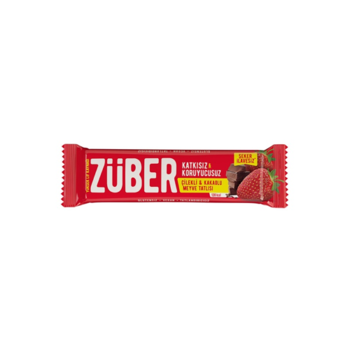Züber Çilekli Kakaolu MeyveBar 40Gr 12li