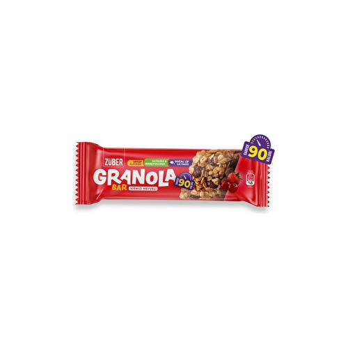 Züber Kırmızı MeyvelerGranola Bar 25 Gr x 15'li