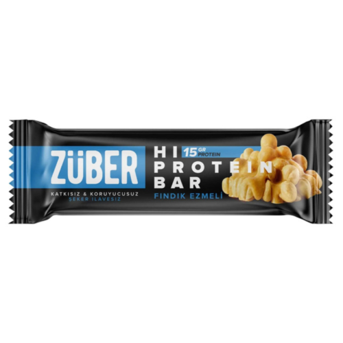 Züber Fındıklı Hi Protein Bar45 Gr X 12