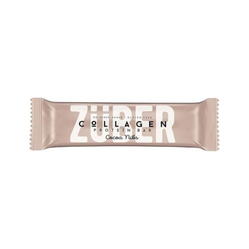 Züber Kolajen Protein Bar 32Gr x12 Pk Kakao Çekirdekli