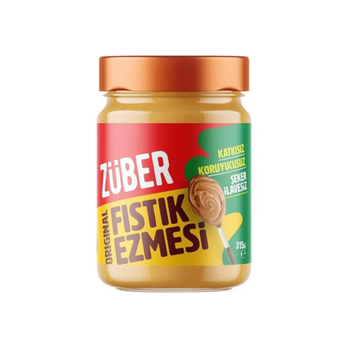 Züber Original Fıstık Ezmesi315Gr 12'li