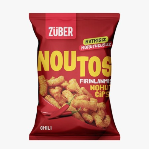 Züber Noutos FırınlanmışNohut Cips 55 Gr 15'li Chili