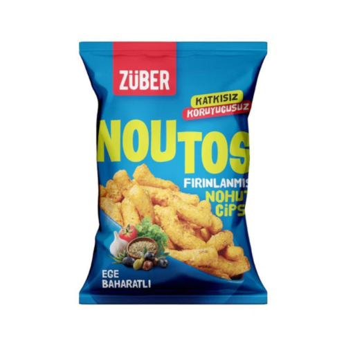 Züber Noutos FırınlanmışNohut Cips 55 Gr 15'li EgeBaharatlı