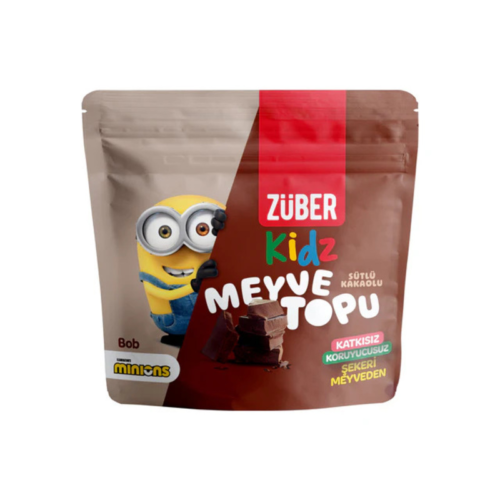 Züber Kidz Meyve Topu 42 Gr12'li Sütlü Kakaolu