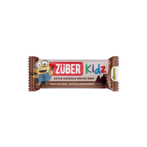 Züber Kidz Meyve Bar 25 Gr16'lı Sütlü Kakaolu